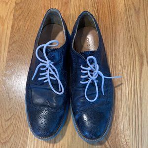 Cole Haan Lunargrand Navy/Blue Wingtip Oxford